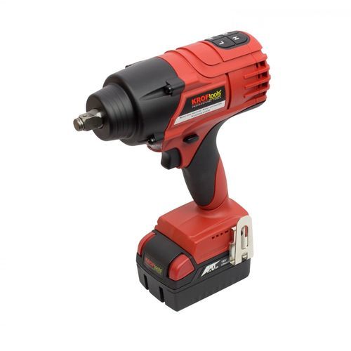 Электрический ударный винтоверт - 9900 - KROFtools Professional Tools - беспроводной / 1/2" / модель пистолет
