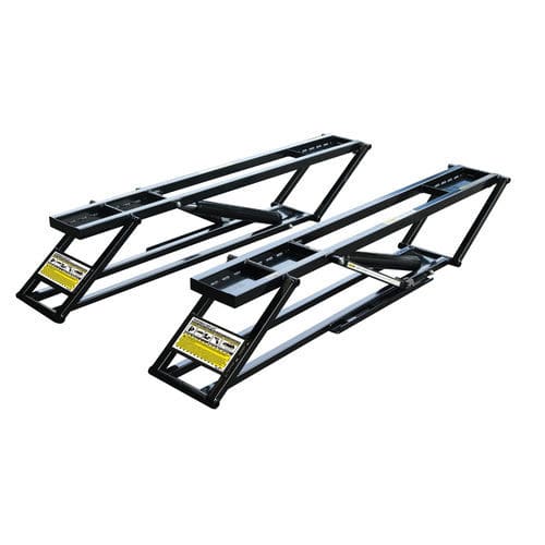 Ножничный автомобильный подъемник - 9812 - KROFtools Professional Tools - 2,5 тонны / гидравлический / электрогидравлический