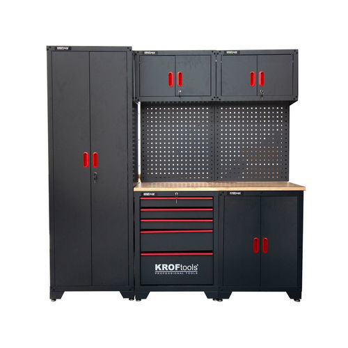 Шкаф для инструментов - 8880 - KROFtools Professional Tools - для цеха / напольный / с выдвижным ящиком