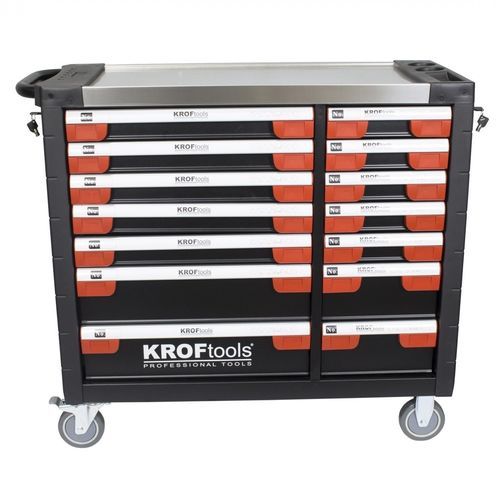 Столик для инструментов 7 выдвижных ящиков - 8660 - KROFtools Professional Tools