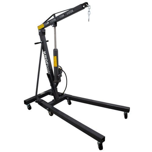 Цеховой кран 2 тонны - 4865 - KROFtools Professional Tools - гидравлический / складной