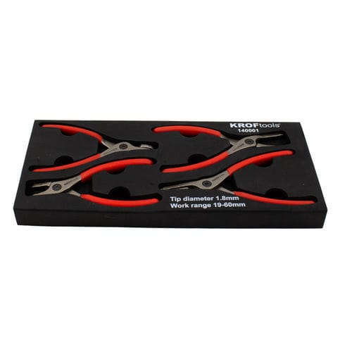 Набор кусачек с зажимами - 140001 - KROFtools Professional Tools
