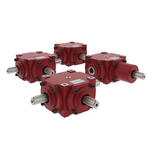 Редуктор с конической передачей - N series - Power Jacks - с винтовой зубчатой передачей / ортогональный / с полым валом