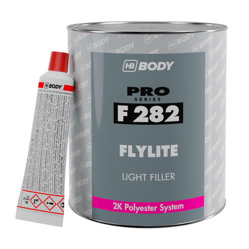Мастика из полиэстера - F282 - HB BODY S.A. - для производства кузовов / для обработки металла / для производства алюминия
