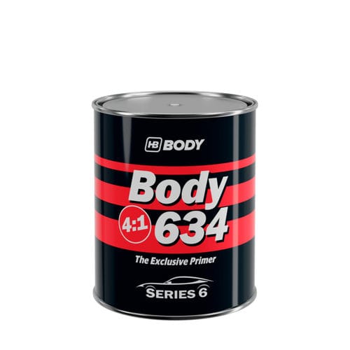 Грунтовка из акрила - 634  - HB BODY S.A. - для металла / для автомобиля / серая