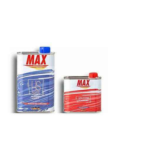Краска для отделки - MAX TRANSPARENT HS - ILPA Adesivi S.r.l. - прозрачная / двухкомпонентная / для металла