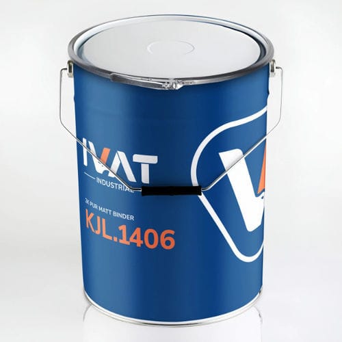 Защитное покрытие - BINDER PUR MATT - IVAT Coatings Srl - из полиуретана / для металла / промышленное