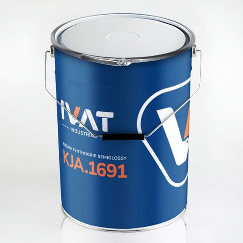 Покрытие антикоррозионной защиты - BINDER SYNTHOGRIP SEMIGLOSSY - IVAT Coatings Srl - синтетическое / промышленное