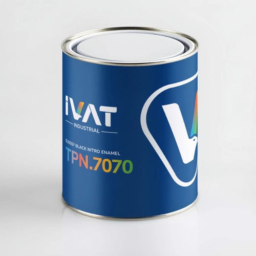 Защитное покрытие - GLOSSY BLACK ENAMEL - IVAT Coatings Srl - нитриловое / синтетическое / для света