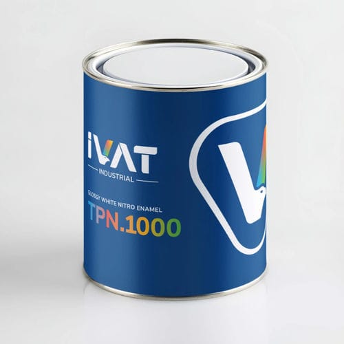 Защитное покрытие - GLOSSY WHITE ENAMEL - IVAT Coatings Srl - нитриловое / синтетическое / промышленное