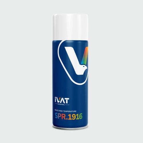 Краска для отделки - SPR.1916 - IVAT Coatings Srl - спрей / эмалевая / для высоких температур