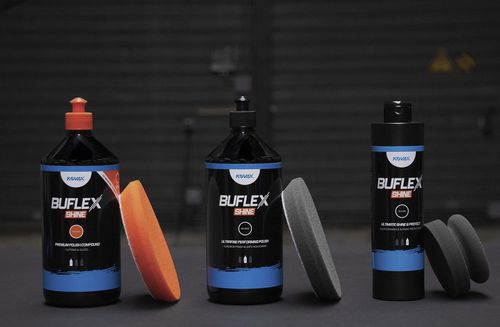 Компонент для шлифовки - Buflex Shine - Kovax Europe B.V. - для отделки / жидкость