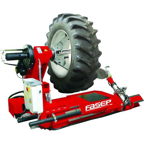 Шиномонтажный станок для грузовика - RGU600E - FASEP 2000 SRL - для сельскохозяйственного транспортного средства / суперавтомат / горизонтальный