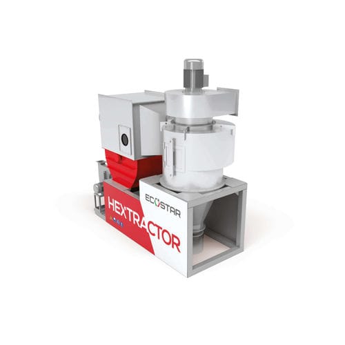 Грубое сито для сортировки - HEXTRACTOR 1500 - Ecostar - для переработки / для процесса / стационарное