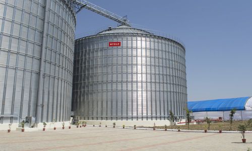 Бункер с плоским дном - Mysilo - оцинкованный / из штукатурки