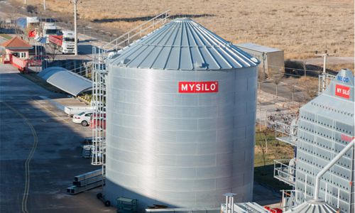 Бункер из гальванизированной стали - Mysilo