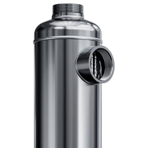 Теплообменник с трубным пучком - REV TI series - HEXONIC CZ s.r.o. - жидкость/жидкость / из титана