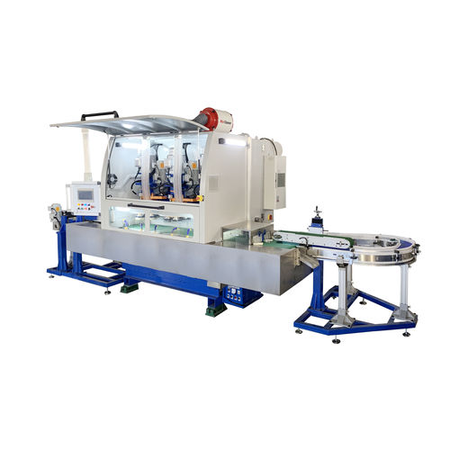 Станок для удаления заусенцев с диском - PT400 - Promax Smart Manufacturing - углового стеллажа / шлифовальный станок / для отделки