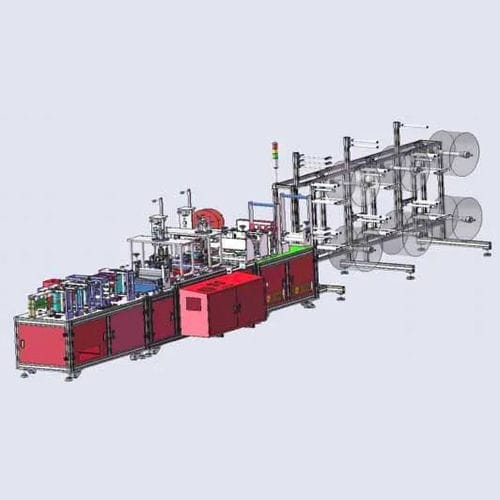 Производственная линия для защитных масок - Promax Smart Manufacturing - нетканая / автоматическая
