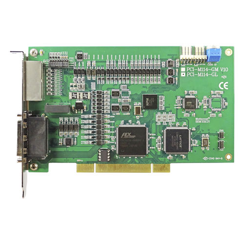 Контрольная карта двигателя PCI - PCI-M114-G series - Taiwan Pulse Motion - 4 оси / Ethernet / цифровая
