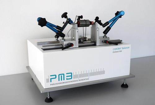 Горизонтальный стабилизатор - CAROBA®Balancer OnDesk 500 - PMB - Präzisionsmaschinenbau Bobertag GmbH - динамический / для ротора / для трансмиссионного вала