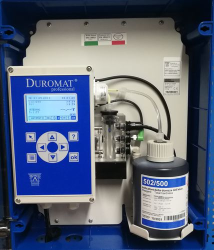 Анализатор жесткости воды - DUROMAT® Professional - Apura s.r.l. - для воды / для наблюдения / щелочность