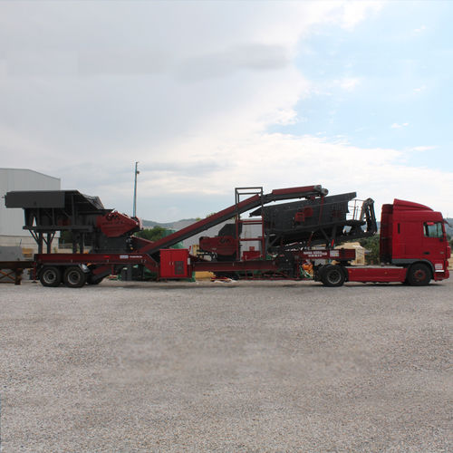 Щековый дробильно-сортировочный комплекс - General 640 - GENERAL MAKINA - мобильный / первичный / вторичный