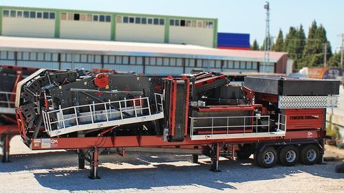 Вертикальная ударная камнедробилка - GNR MVSI 900 - GENERAL MAKINA - мобильная / для производства песка / вторичная