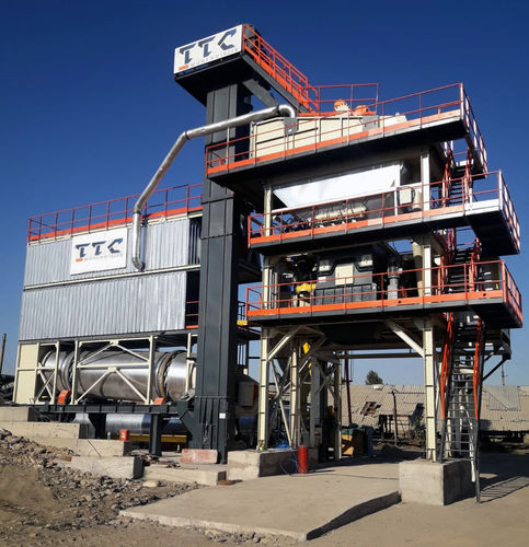 Прерывистый асфальтный завод - Tower Batch 80 - TTC Mühendislik - стационарный