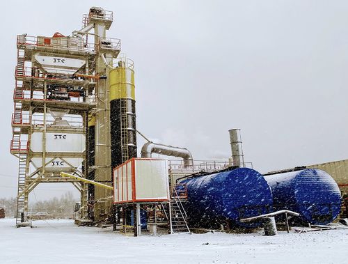 Стационарный асфальтный завод - Tower Batch 240 - TTC Mühendislik - холодным способом