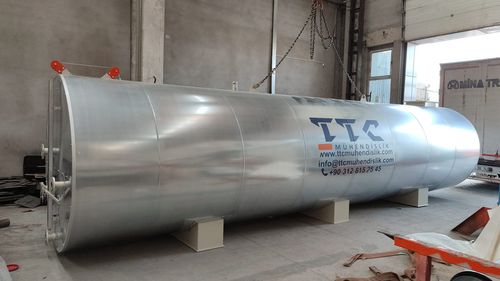 Резервуар для асфальта - TTC Mühendislik - для уровневневого индикатора / для плоских крыш / переносной