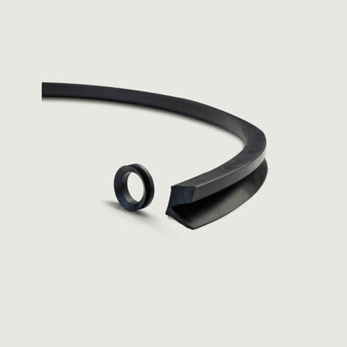 Уплотнительное кольцо - Epidor Seals & Rubber Technology - из эластомера / V-образный / для порошков