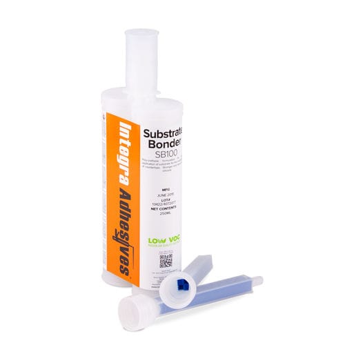 Клей полиуретана - SB100 - Integra Adhesives Inc. - для слоистого пластика высокого давления / двухкомпонентный / промышленный