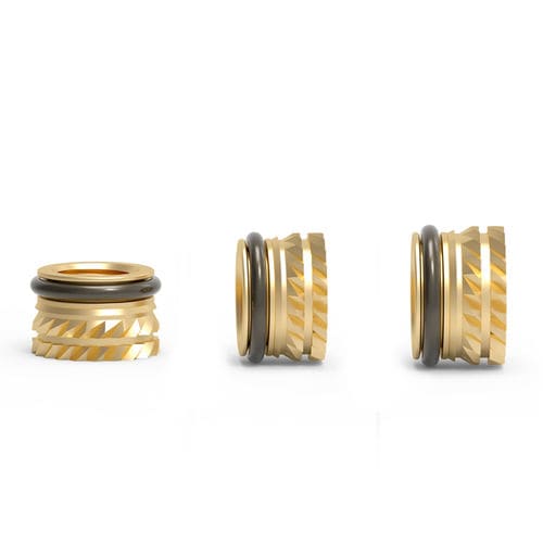 Резьбовая вставка - OT series - Shenzhen In-saiL Precision Parts Co.,Ltd - рифленая / из нержавеющей стали / из алюминия