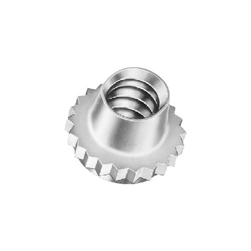 Миниатюрная гайка - LFE series - Shenzhen In-saiL Precision Parts Co.,Ltd - с тормозом / заклепка / из металла