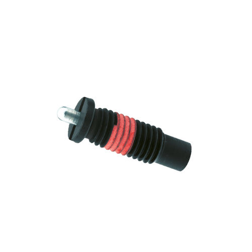 Нажимная кнопка с пружиной - LFPJL-M3 - Shenzhen In-saiL Precision Parts Co.,Ltd - с фланцем