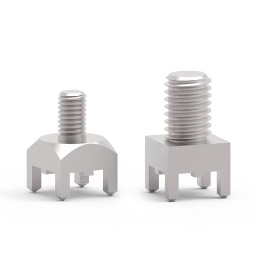 Паяльный наконечник с винтом - THR-EH PE21 - Shenzhen In-saiL Precision Parts Co.,Ltd - прямоугольный / изолированный / из латуни