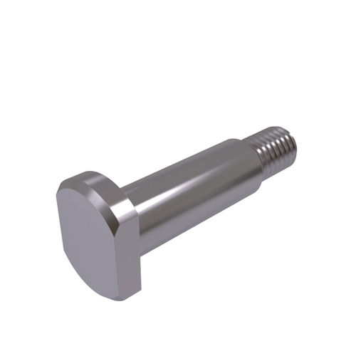 Ось с отверстием с резьбовым наконечником - DIN1445 - Shenzhen In-saiL Precision Parts Co.,Ltd - из нержавеющей стали