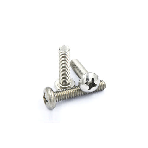 Винт с выпуклой цилиндрической головкой - GB818-85 - Shenzhen In-saiL Precision Parts Co.,Ltd - Phillips / из нержавеющей стали / DIN