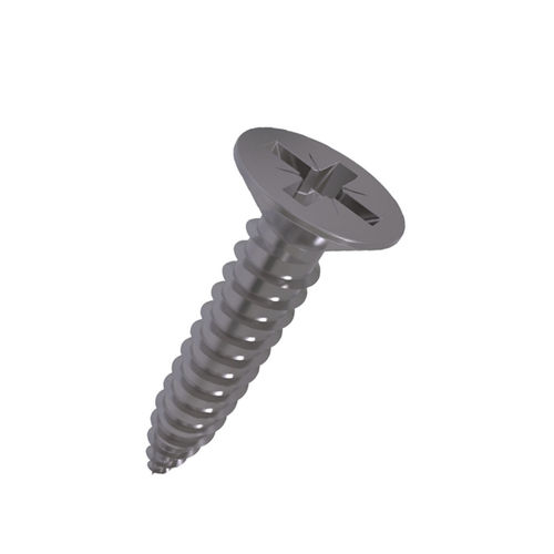 Винт с потайной головкой - DIN7982 - Shenzhen In-saiL Precision Parts Co.,Ltd - для листового металла / с плоской головкой / крестообразный
