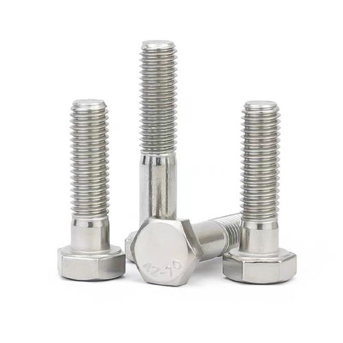 Болт с шестигранной головкой - DIN931 - Shenzhen In-saiL Precision Parts Co.,Ltd - из нержавеющей стали