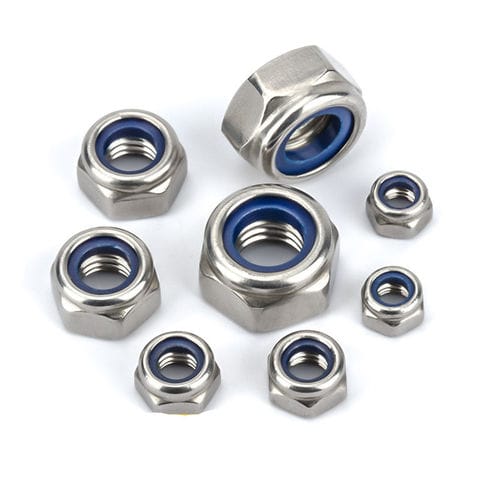 Шестиугольная гайка - DIN982 - Shenzhen In-saiL Precision Parts Co.,Ltd - из металла / нейлоновая