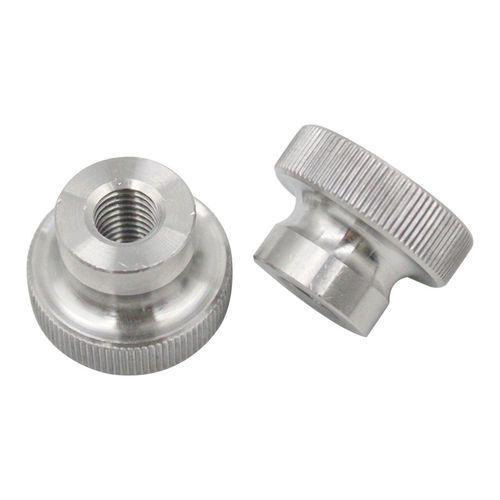Рифленая гайка - GB806 - Shenzhen In-saiL Precision Parts Co.,Ltd - глухая / из нержавеющей стали