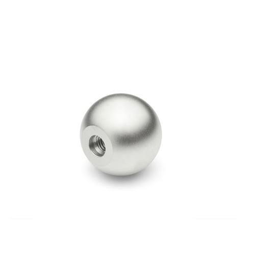 Резьбовая кнопка - DIN319 - Shenzhen In-saiL Precision Parts Co.,Ltd - в форме шара / металлическая