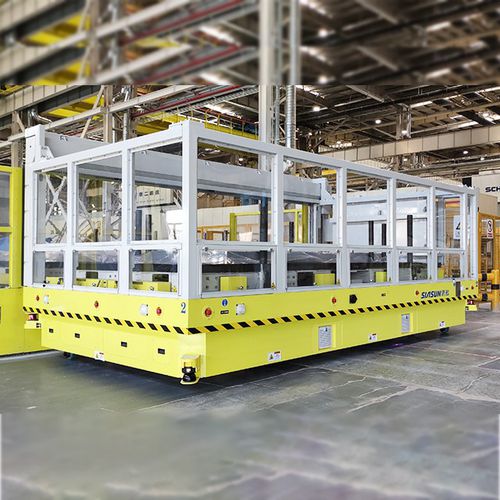AGV для разгрузочно-погрузочных работ - SIASUN Robot Automation CO Ltd - для трансфера пациента / транспортная / для загрузки