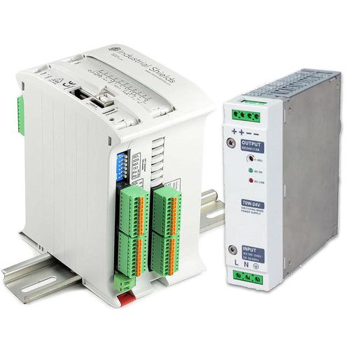Программируемая автоматическая система на DIN-рейке - 21+24V30W - Boot and Work Corp, S.L. - в сети Ethernet / Modbus / RS485