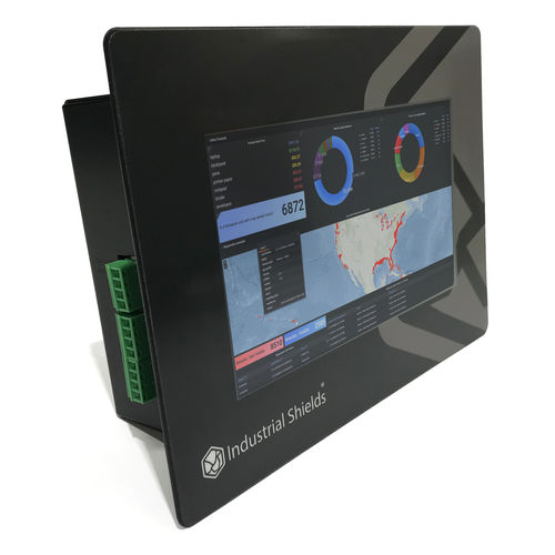 Панельный ПК 7" - TouchBerry Pi 7" - Boot and Work Corp, S.L. - ЖК-монитор / с емкостным сенсорным экраном / 1024x600