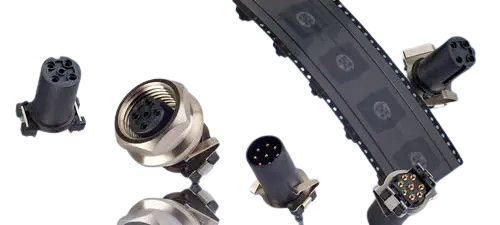 Соединитель для передачи данных - IC AUTOMATION - круговой / M12 / для датчика