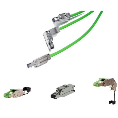 Электрический соединитель RJ45 - IC AUTOMATION - прямой / изогнутый / внутренняя резьба