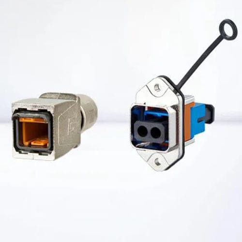 Электрический соединитель RJ45 - IC AUTOMATION - Ethernet / оптического волокна / двухтактный